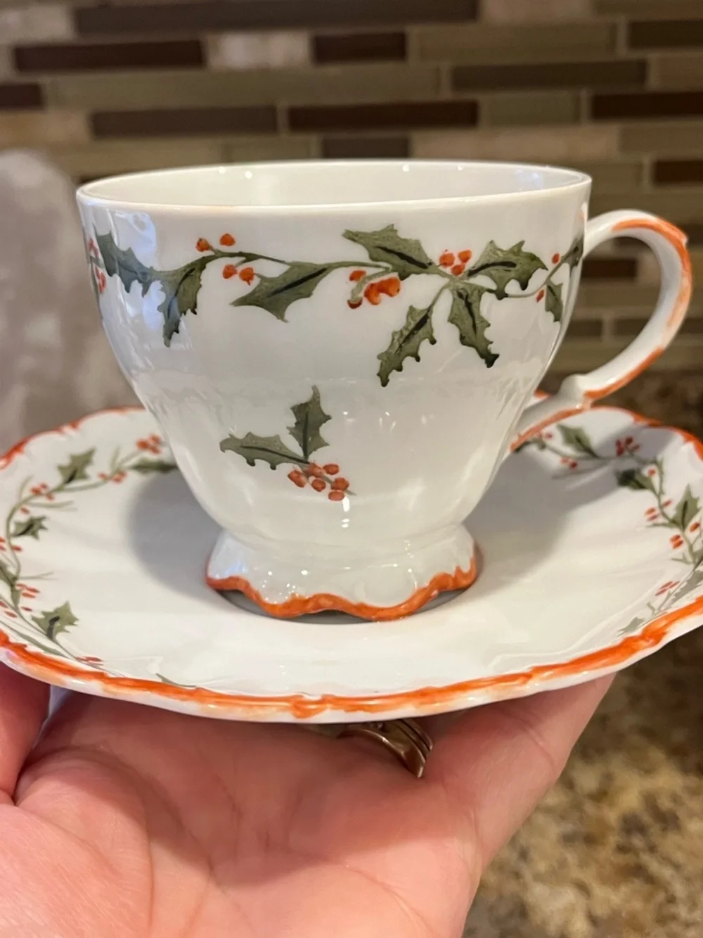 Vintage elegant porcelain